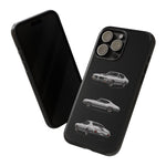 442 Phone Case Silver, Three-View Vector Tough Cover
