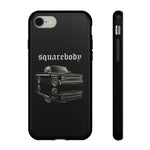 Black Squarebody ChevyTruck phone case | Lowrider Tough Cover