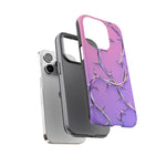 Chrome Thorn Vine Phone Case Vaporwave Tough Cover