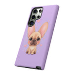 French Bulldog Bat Ears Kawaii Pet Dog Art Tough Phone Case