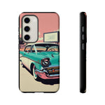 1957 Bel Air Turquoise Drive-In Tough Phone Case Cover Gift