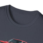 1967 Red GTX Muscle Car T-Shirt | Classic Auto Vintage Trio Tee