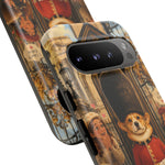 Corgi Royal Guard phone case | Cute British corgi soldier illustration