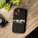 R34 Skyline Japanese Flag Race Car Phone Case | JDM GT-R Tough Cover