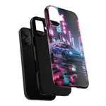 Skyline GT-R Tokyo Rain JDM Night Art Tough Phone Case