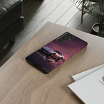 Soft White C3 Corvette Mauve Sky Phone Case