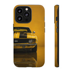 Classic Camaro SS Phone Case, Yellow 69 Muscle Car Cover, Gift for Guys