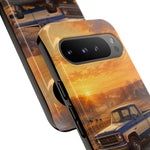 73 Chevy C10 Square body Truck Two-Tone Sunrise Tough Phone Case