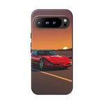 Red C4 ZR-1 King of the Hill Art Tough Phone Case