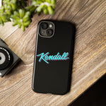 Miami Kendall Pride Retro Script Name Phone Case