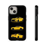 Yellow Camaro SS Muscle Car Phone Case Tough Multi View Print
