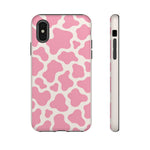 Pink Cowprint  Art Tough Phone Case