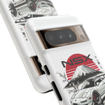 NSX Retro Mount Fuji Illustration JDM phone case | Tough Cover