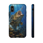 Grouper Ambush Rise Phone Case Saltwater Fishing Gift for Anglers