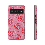 Candy Swirl Lollipop Art Tough Phone Case