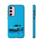 RX-7 Cyan Studio Phone Case Studio Color Match Car Art