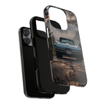 C2 1965 Sting Ray Phone Case, Silver Blue Tough Cover