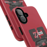 1969 Z28 Red Front View Muscle Car Tough Phone Case