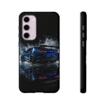 Camaro ZL1 Phone Case, Blue Track Smoke Studio Cover
