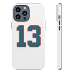 Vintage Football QB Number 13 Phone Case | Tough Cover