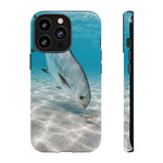 Permit Fishing Phone Case, Flats Fly Fishing Cover for Anglers