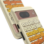 Nashville Retro Stack phone case | Tough Cover