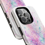 Pastel Galaxy Glitter Splash phone case | tough cover
