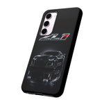 ZL1 Camaro phone case | tough phone case, black muscle car design