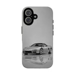 Silver NSX Phone Case, JDM Supercar Tough Cover