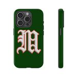 Old English Miami M Logo Phone Case, Tough Protective Cover