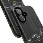 Grand National Phone Case, Black 87 Muscle Car Stripe Studio Cover