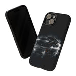 Black Sports Car Illustration 2023 Challenger SRT phone case | Car Drift Reflection