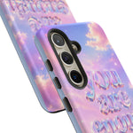 You Are Enough phone case | pastel cloud affirmation protective case