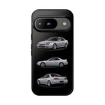 Silver Prelude Sports Coupe Tough Phone Case for JDM Fans