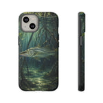 Snook Phone Case, Mangrove Sunbeam Painterly Marine Art Cover, Gift