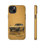 Antique Gold Fairlady Z Phone Case, Classic JDM Tough Cover