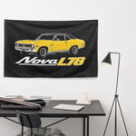 1969 1970 Nova SS 396 L78 Wall Flag Banner 34x56 Muscle Car Garage Decor