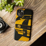 Z28 Yellow Camaro Retro Poster Tough Phone Case