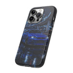 Skyline GT-R R34 Bayside Blue Tokyo Night Art Tough Phone Case