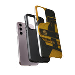 Z28 Yellow Camaro Retro Poster Tough Phone Case