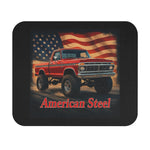 American Steel Mouse Pad Lifted Ford F-150 Classic Truck USA Flag Desk Mat