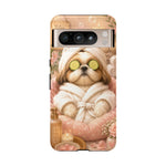 Spa Shih Tzu Phone Case | Cute Dog Relaxation