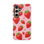 Strawberry Pattern Phone Case | Tough Cover