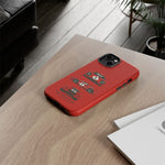 1967 GT40 Mk IV Red Race Car Tough Phone Case Cover Gift