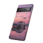 Silver Hakosuka Skyline Mirror Lake Tough Phone Case