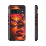 Sunset Reflection Sunglasses Retrowave 80s phone case