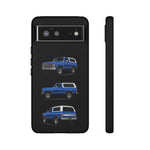 Blue K5 Blazer Off-Road SUV Tough Phone Case for Chevy Truck Fans