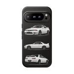 R32 Skyline Phone Case White, Three-View Vector Cover, Gift GTR Fans