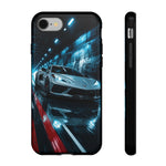 C8 Rain Tunnel Phone Case Racing Tough Case for Corvette Drivers