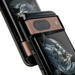 Tarpon Fishing Phone Case, Saltwater Portrait Black Cover, Gift